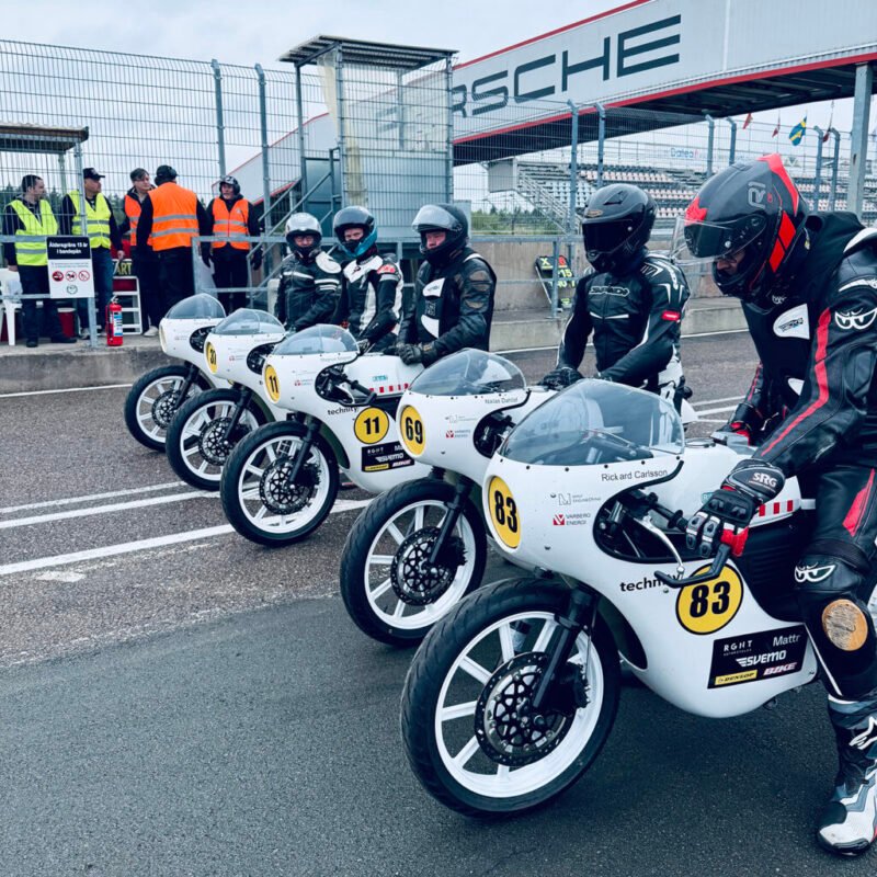 A Suécia abraça as corridas elétricas com motocicletas rgnt | thepack.news | O pacote