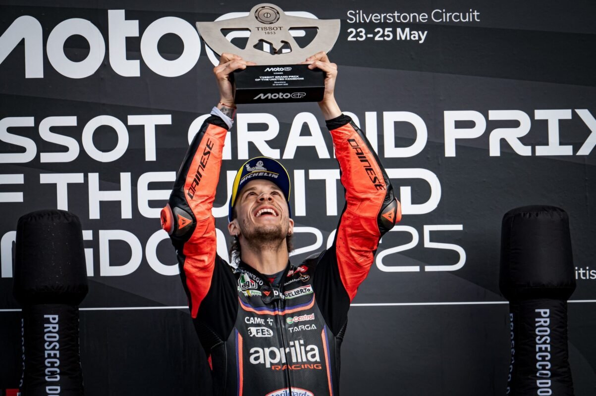 Silverstone MotoGP Sprint e resultados completos da corrida «Motorcycleaily.com - Notícias de motocicletas, editoriais, análises de produtos e análises de bicicleta