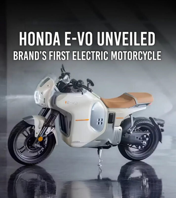 Wuyang Honda revelou oficialmente sua primeira moto elétrica e-vo | thepack.news | O pacote
