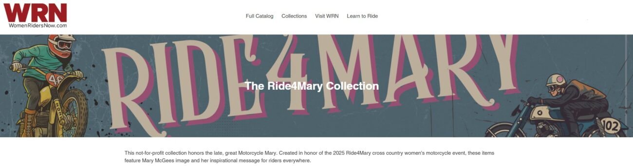 Mercadoria Official Ride4Mary agora disponível