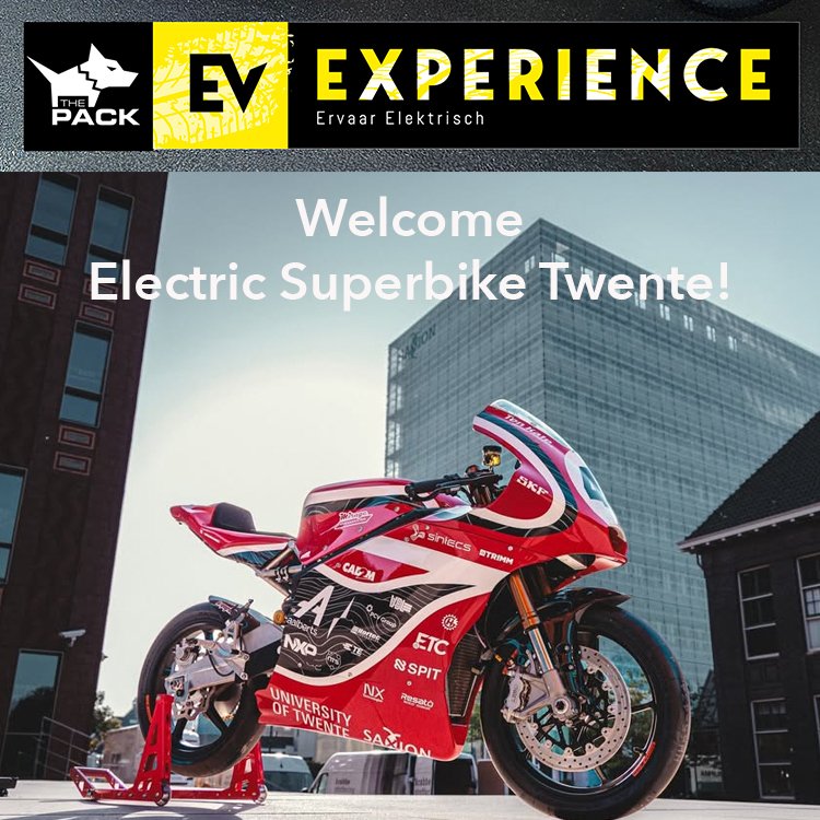 A Electric Superbike Twente se junta ao Pack Plaza no EV Experience 2025 - Thepack.news