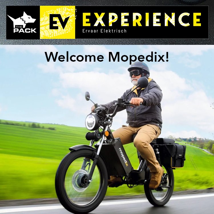 Mopedix faz sua estréia no Benelux no The Pack Plaza com sua nova Electric Mopeed 'Electrix' - Thepack.news