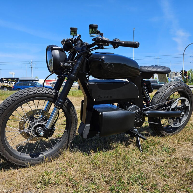 Cafe Racer elétrico personalizado atualizado agora à venda – thepack.news