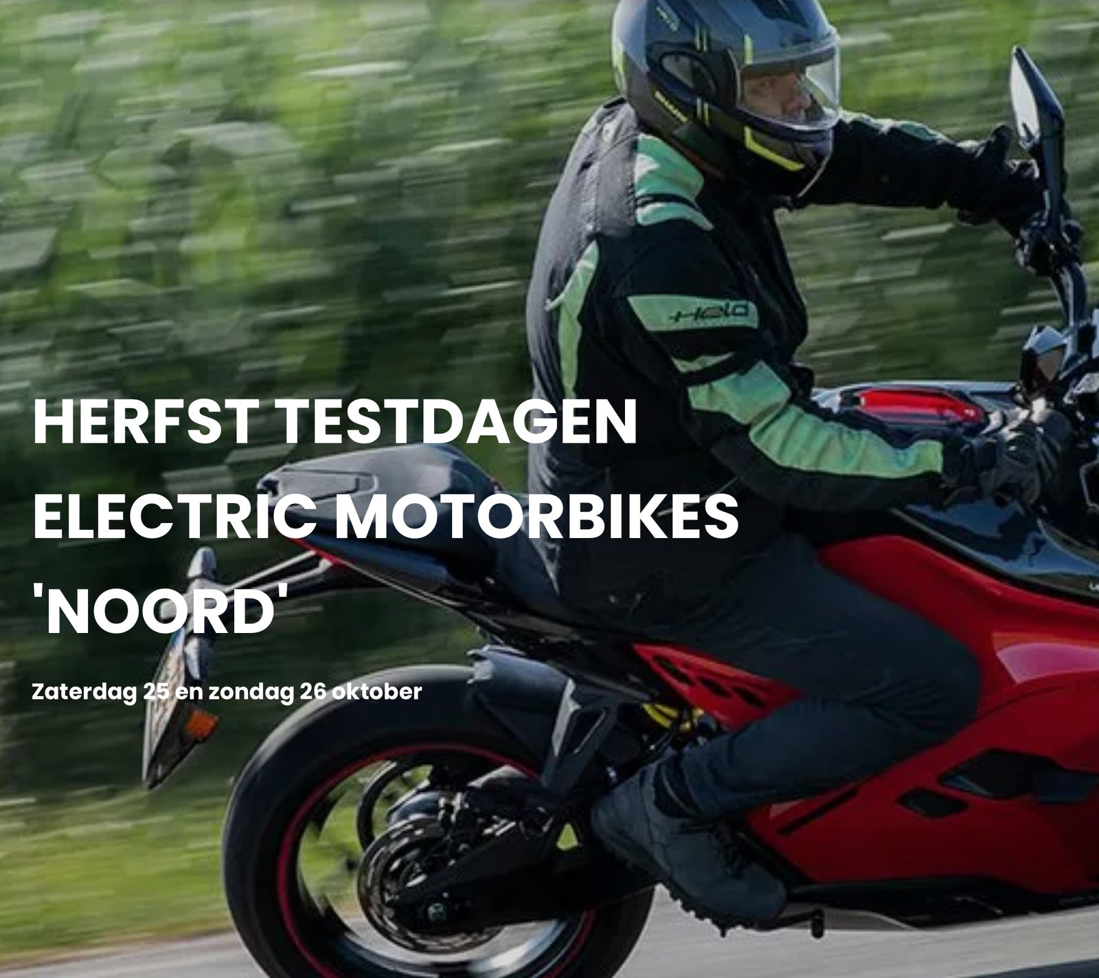 Dias de teste de motos elétricas – Pilote o futuro no norte da Holanda! – thepack.news